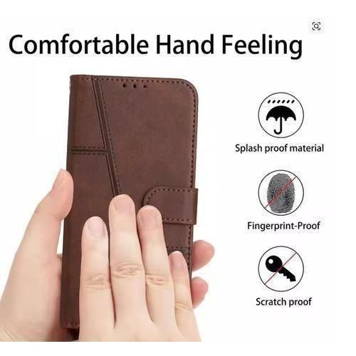 Tecno Camon 50 Pro/ Camon 50 Pro  Premium Vintage Leather Flip Wallet Case – Luxury Protective Cover for Stylish, Elegant & Durable Everyday Use