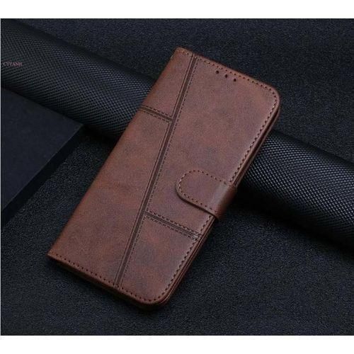 Tecno Camon 50 Pro/ Camon 50 Pro  Premium Vintage Leather Flip Wallet Case – Luxury Protective Cover for Stylish, Elegant & Durable Everyday Use