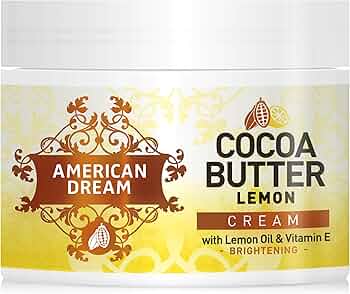 American Dream Cocoa Butter Lemon Brightening Cream Infused With Lemon Oil & Vitamin E 500ml