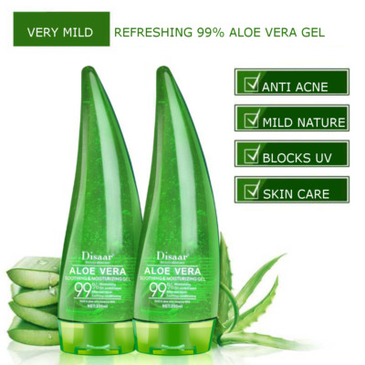 Dr. Dess Aloe Vera Soothing Gel Sunburn Repair Gel 99% Natural Vera Content Treat Sunburns and Repairs Skin Faster Hydrating and Moisturizing gel