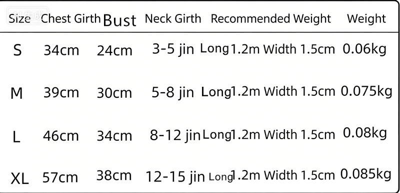 1PC Summer small dog pet chest and back breathable dog chest and back suit cat outdoor traction rope child collar