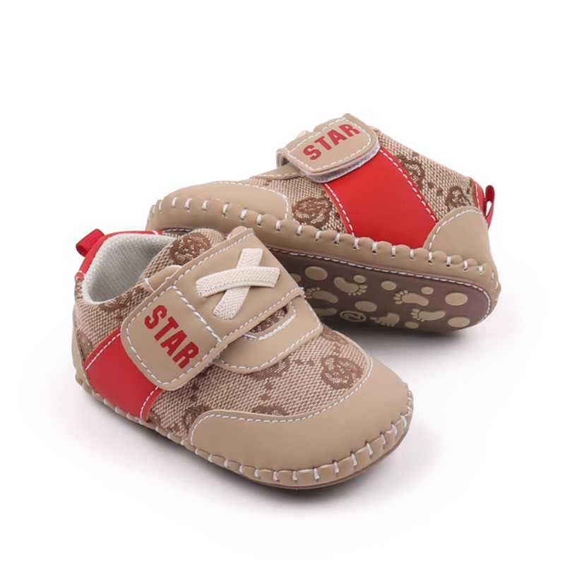 2026 Spring and Autumn Boys and Girls Soft Rubber Sole 0-1 Years Old Baby Anti-Slip Leisure Shoes for Learning to Walk