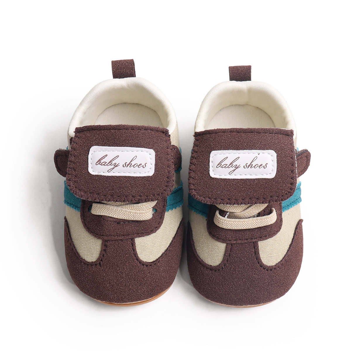 Spring And Summer Newborn Baby Boys And Girls First Walking Shoes Casual Sports Style Indoor Outdoor Toddler Shoes With TPR Sole