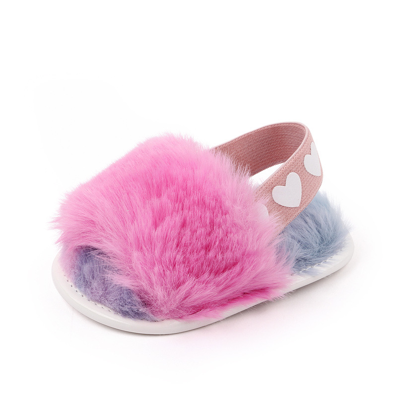 Newborn Baby Walking Shoes New Garden Shoes Breathable Soft Sandals Color Blocking Cute Baby Shoes Baby Girl 0-18M