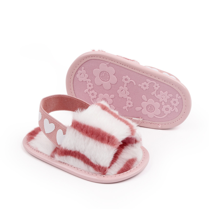 Newborn Baby Walking Shoes New Garden Shoes Breathable Soft Sandals Color Blocking Cute Baby Shoes Baby Girl 0-18M