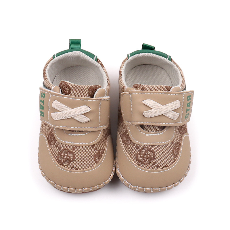 2026 Spring and Autumn Boys and Girls Soft Rubber Sole 0-1 Years Old Baby Anti-Slip Leisure Shoes for Learning to Walk