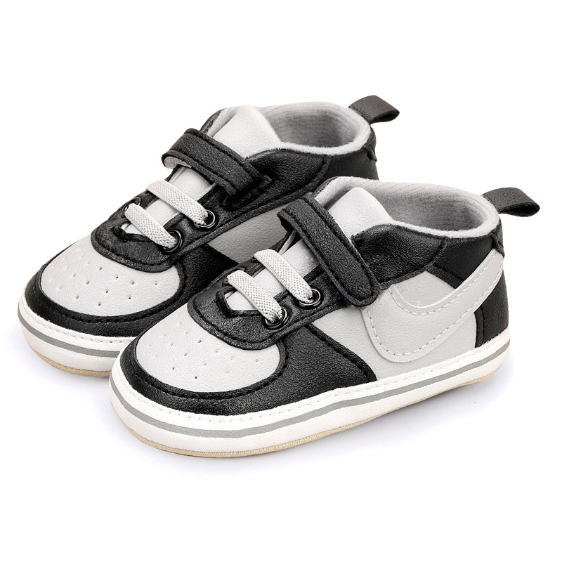 0-18 Months Newborn Baby Shoes Classic Fashion Casual Sports Shoes for Boys and Girls Non slip Soft Sole Walking Shoes