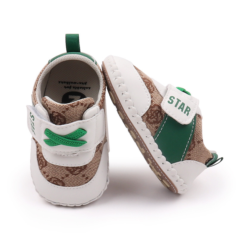 2026 Spring and Autumn Boys and Girls Soft Rubber Sole 0-1 Years Old Baby Anti-Slip Leisure Shoes for Learning to Walk