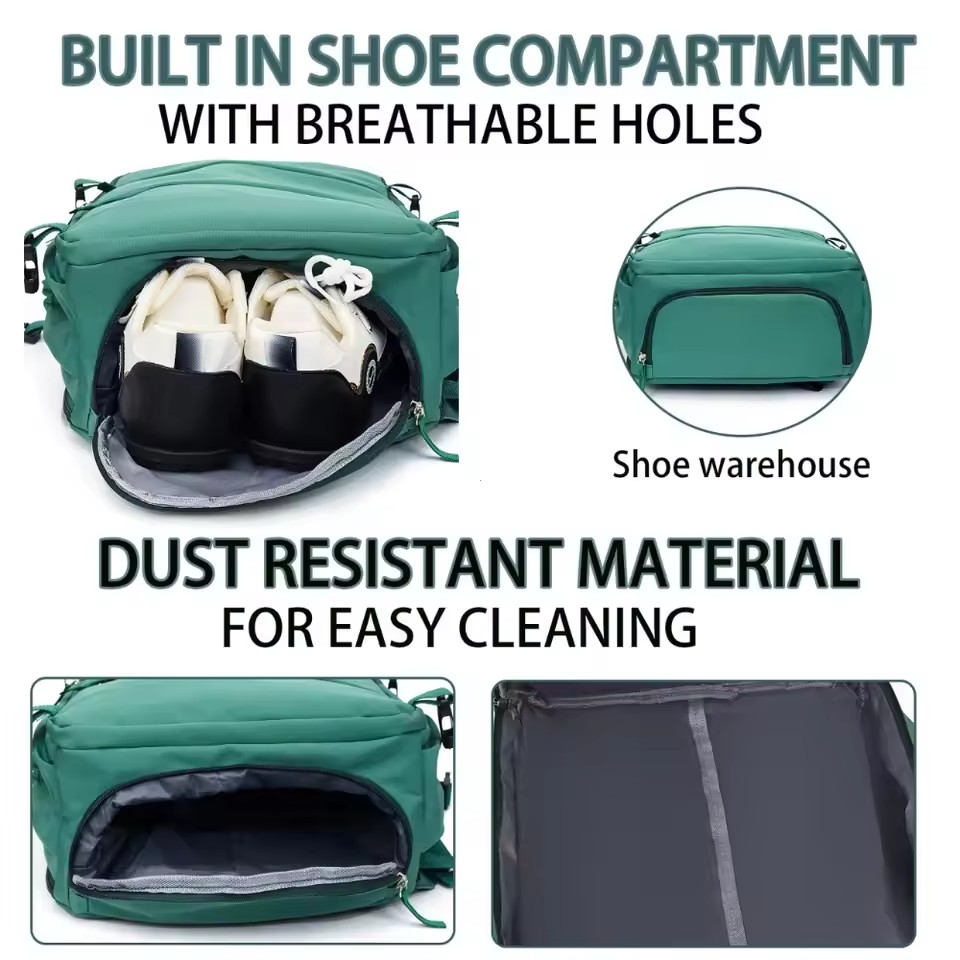 Casual Lightweight Large Capacity Oxford Cloth Backpack for Business Travel And Computer Storage Comfortable Padded Strap