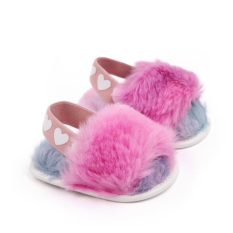 Newborn Baby Walking Shoes New Garden Shoes Breathable Soft Sandals Color Blocking Cute Baby Shoes Baby Girl 0-18M