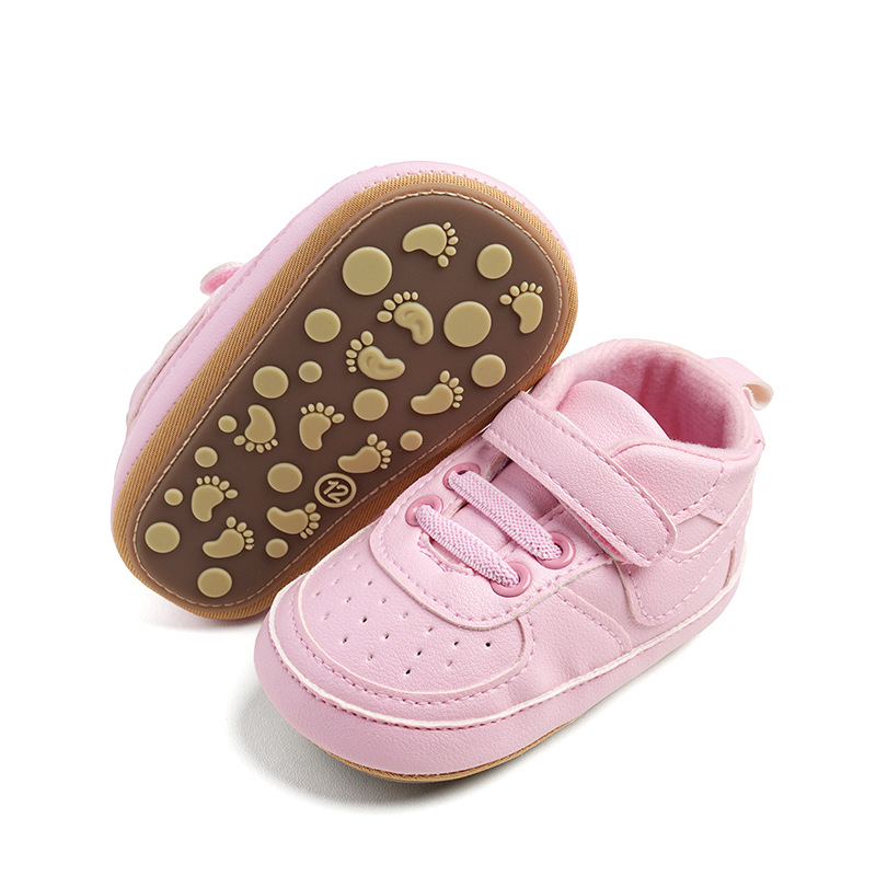 0-18 Months Newborn Baby Shoes Classic Fashion Casual Sports Shoes for Boys and Girls Non slip Soft Sole Walking Shoes