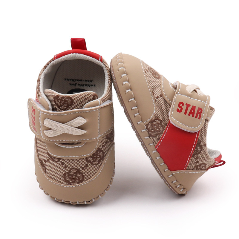 2026 Spring and Autumn Boys and Girls Soft Rubber Sole 0-1 Years Old Baby Anti-Slip Leisure Shoes for Learning to Walk