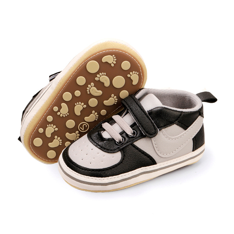 0-18 Months Newborn Baby Shoes Classic Fashion Casual Sports Shoes for Boys and Girls Non slip Soft Sole Walking Shoes