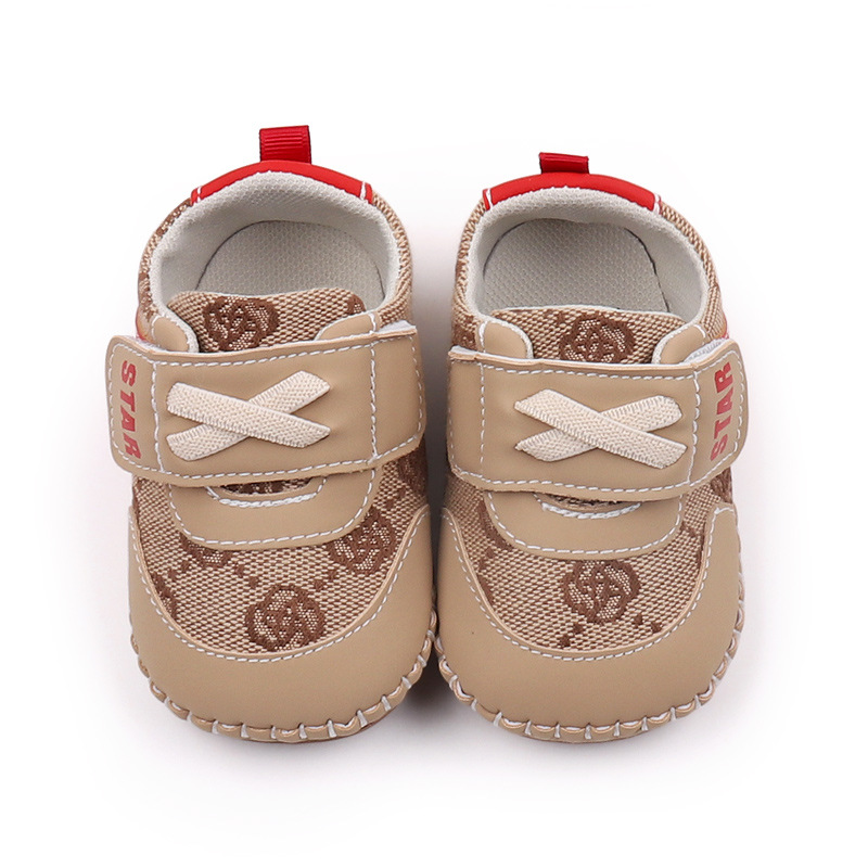 2026 Spring and Autumn Boys and Girls Soft Rubber Sole 0-1 Years Old Baby Anti-Slip Leisure Shoes for Learning to Walk