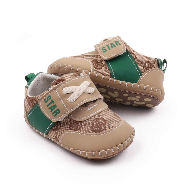 2026 Spring and Autumn Boys and Girls Soft Rubber Sole 0-1 Years Old Baby Anti-Slip Leisure Shoes for Learning to Walk