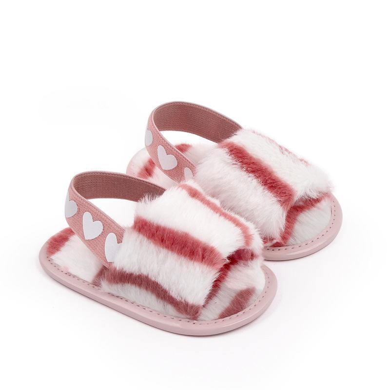Newborn Baby Walking Shoes New Garden Shoes Breathable Soft Sandals Color Blocking Cute Baby Shoes Baby Girl 0-18M