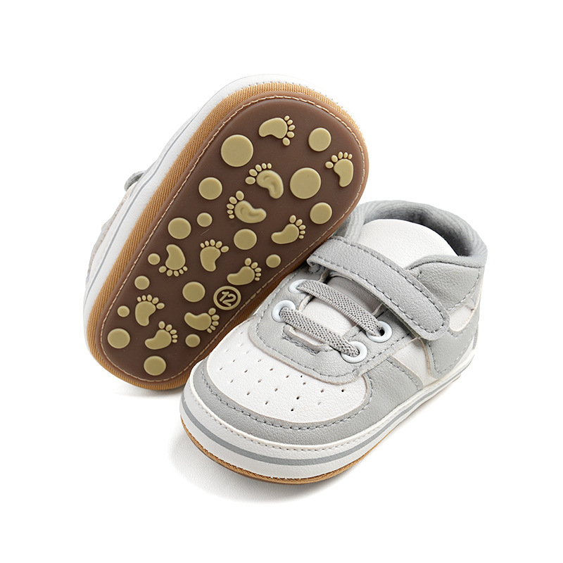 0-18 Months Newborn Baby Shoes Classic Fashion Casual Sports Shoes for Boys and Girls Non slip Soft Sole Walking Shoes