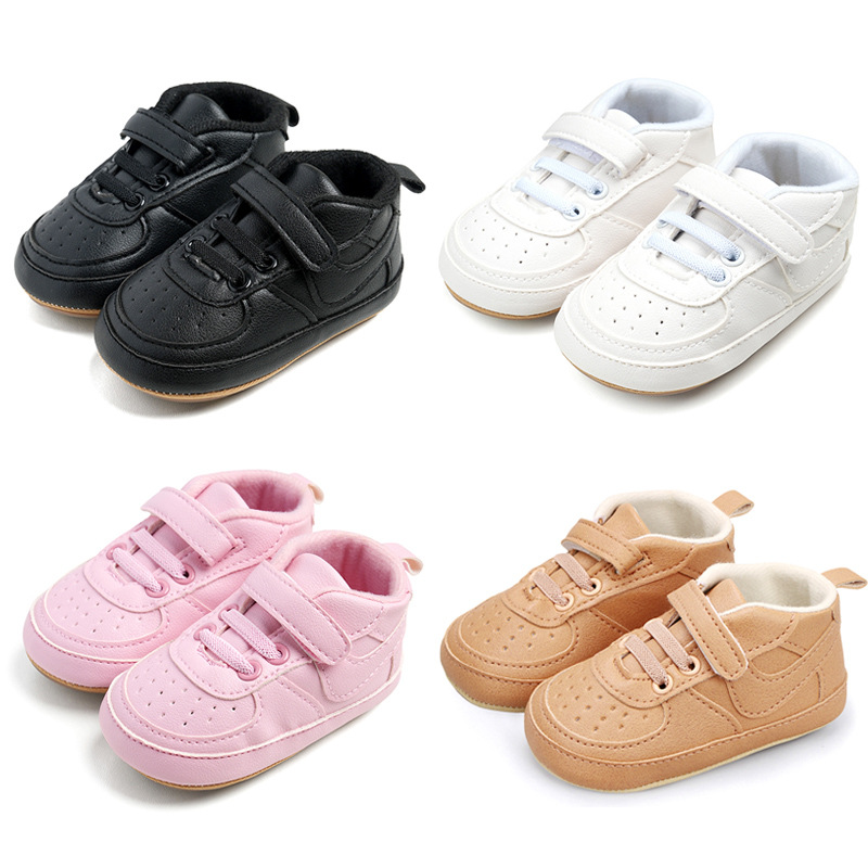 0-18 Months Newborn Baby Shoes Classic Fashion Casual Sports Shoes for Boys and Girls Non slip Soft Sole Walking Shoes
