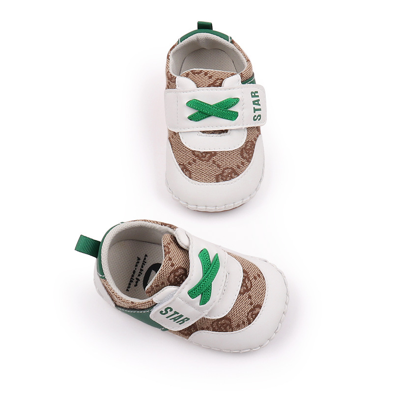 2026 Spring and Autumn Boys and Girls Soft Rubber Sole 0-1 Years Old Baby Anti-Slip Leisure Shoes for Learning to Walk