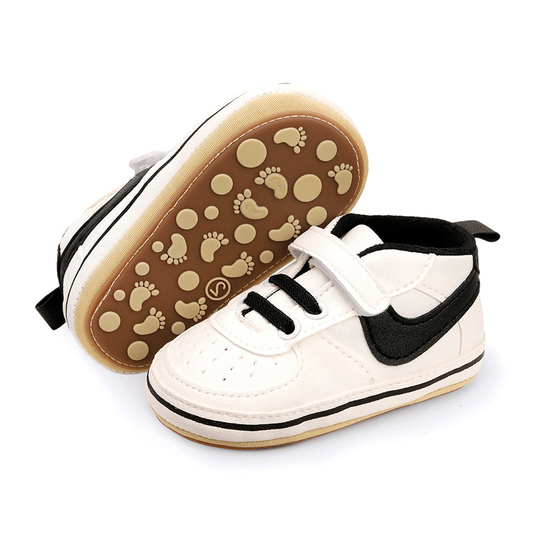 0-18 Months Newborn Baby Shoes Classic Fashion Casual Sports Shoes for Boys and Girls Non slip Soft Sole Walking Shoes