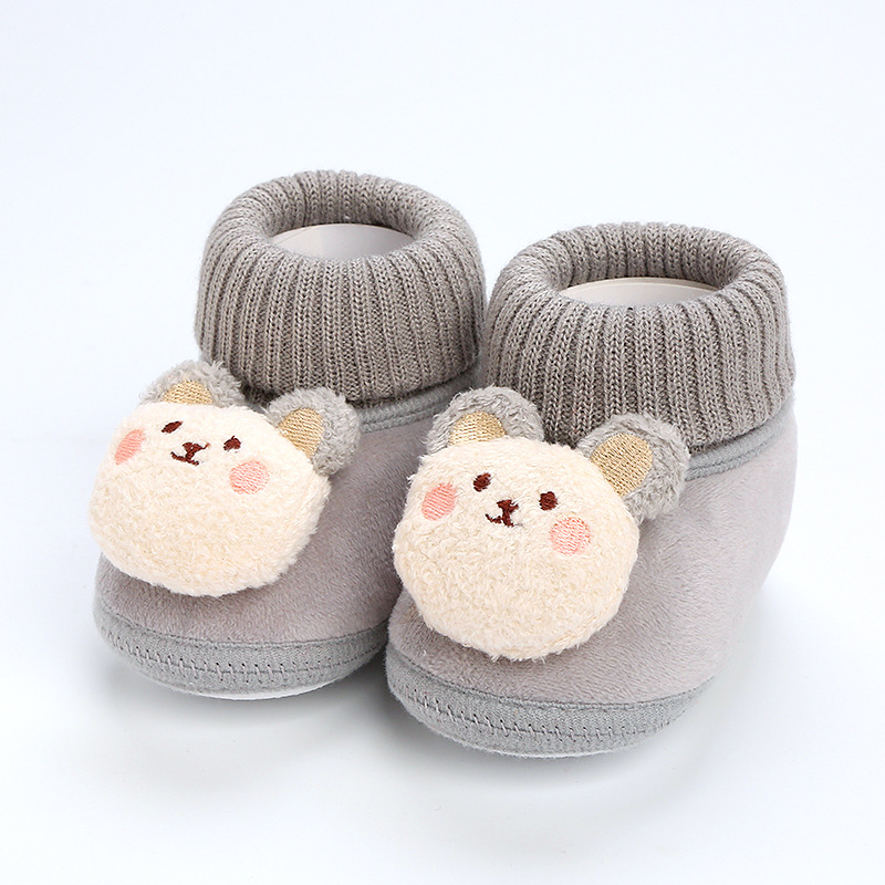 New Newborn Baby Socks Infant Boy Girl Sokken for 0-12 Months Cute 3D Cartoon Doll Knitted Cotton Breathable Short Socks