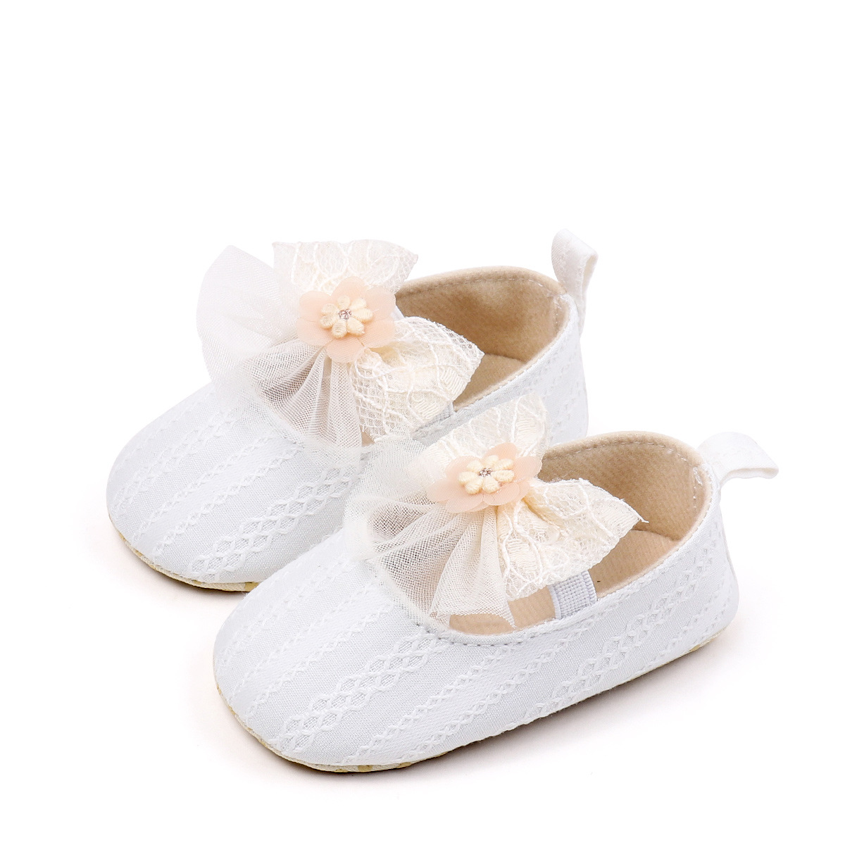 2026 New Design For 0-18M Baby Girls First Walking Beautiful Toddler Shoes With Comfortable Sole Newborn Pre-walking Shoes