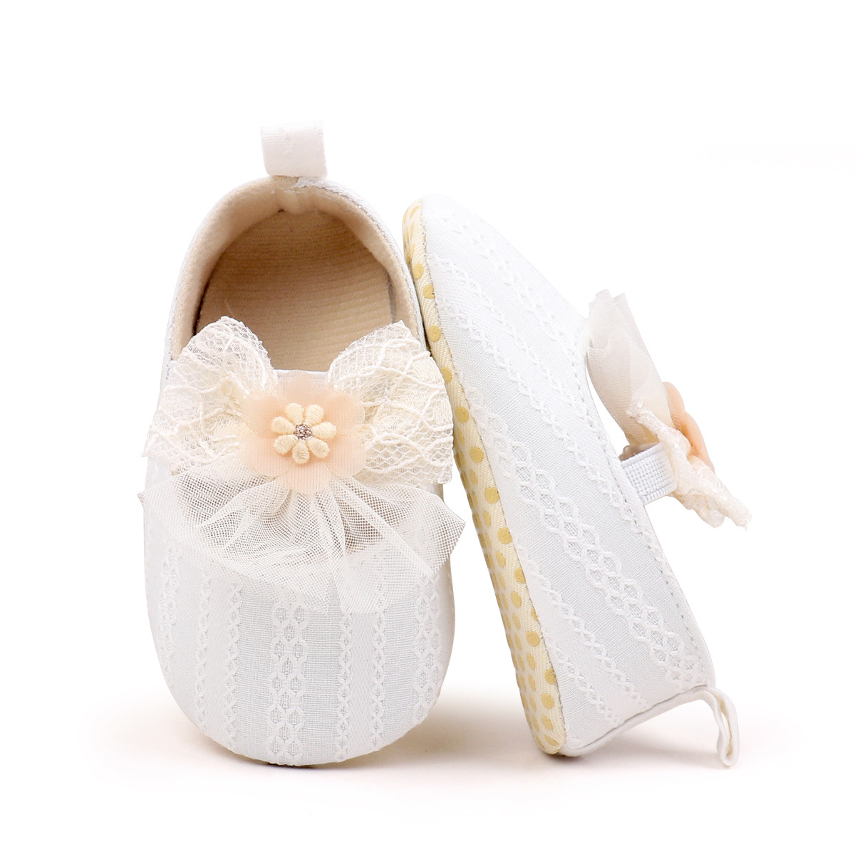 2026 New Design For 0-18M Baby Girls First Walking Beautiful Toddler Shoes With Comfortable Sole Newborn Pre-walking Shoes