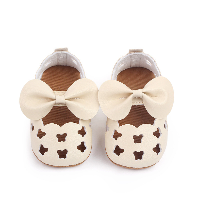 Infant Baby Girl Sandals Toddler Shoes Newborn Sandales Soft Rubber Sole Cute Bow Baby Shoes
