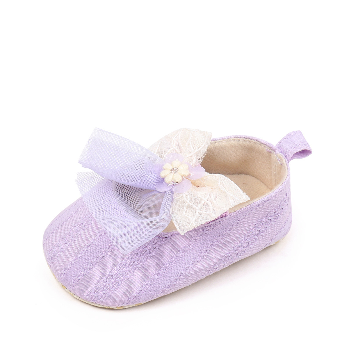 2026 New Design For 0-18M Baby Girls First Walking Beautiful Toddler Shoes With Comfortable Sole Newborn Pre-walking Shoes