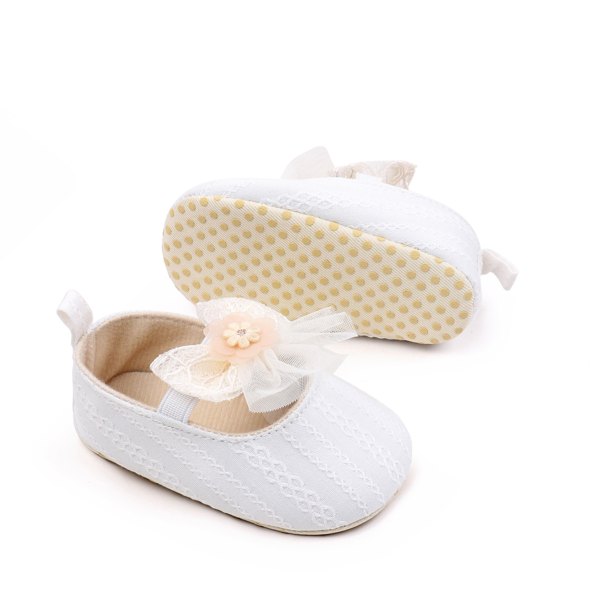 2026 New Design For 0-18M Baby Girls First Walking Beautiful Toddler Shoes With Comfortable Sole Newborn Pre-walking Shoes
