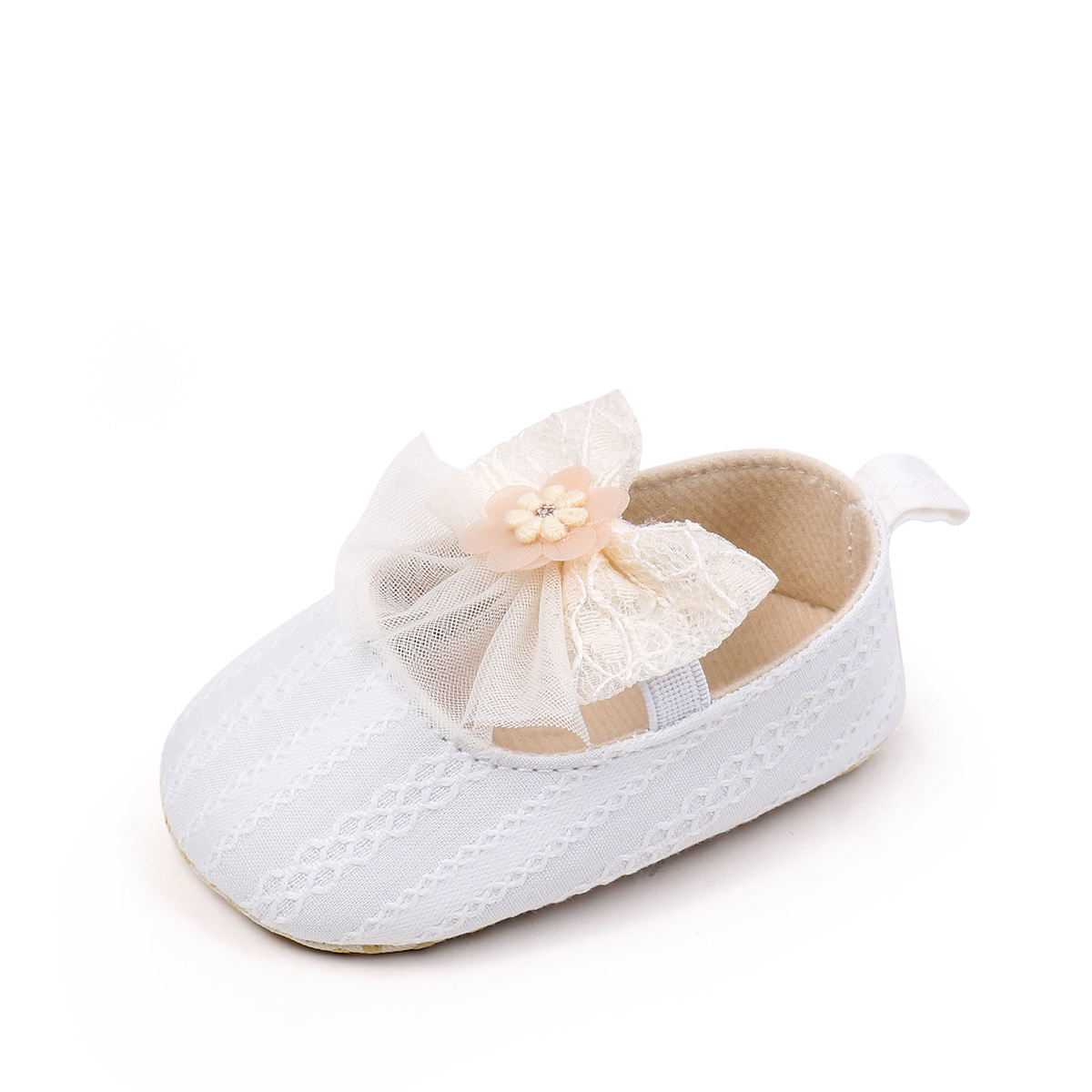 2026 New Design For 0-18M Baby Girls First Walking Beautiful Toddler Shoes With Comfortable Sole Newborn Pre-walking Shoes