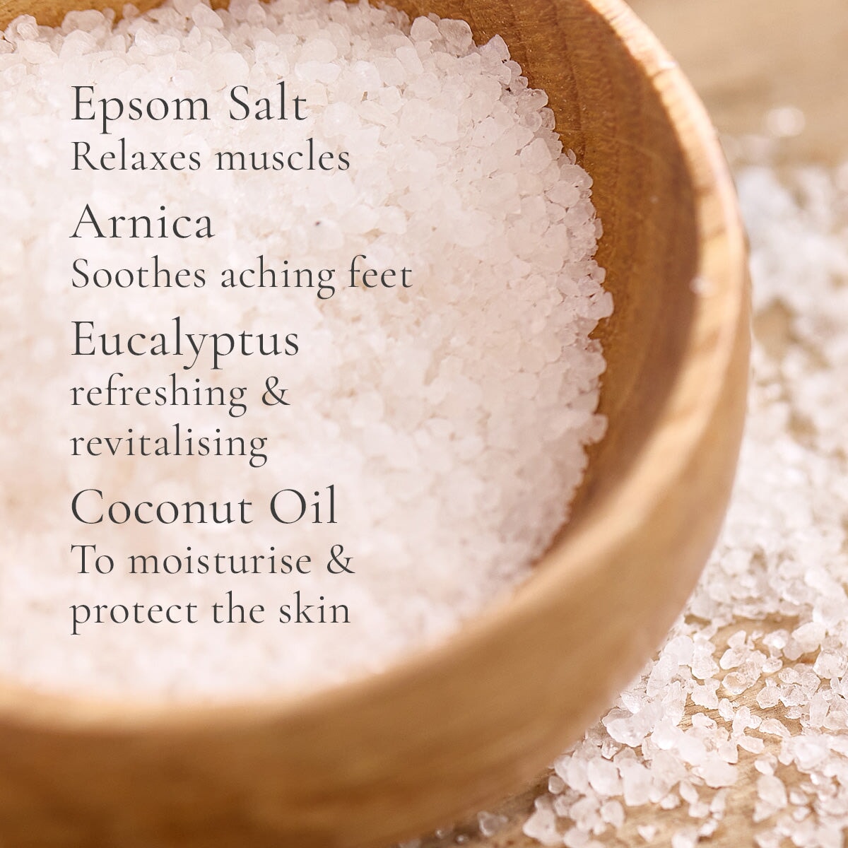 Epsom salt is a mineral compound known as magnesium sulfate . It is a popular home remedy for soothing sore muscles, reducing stress, and improving plant health also help ease cramps and inflammation.