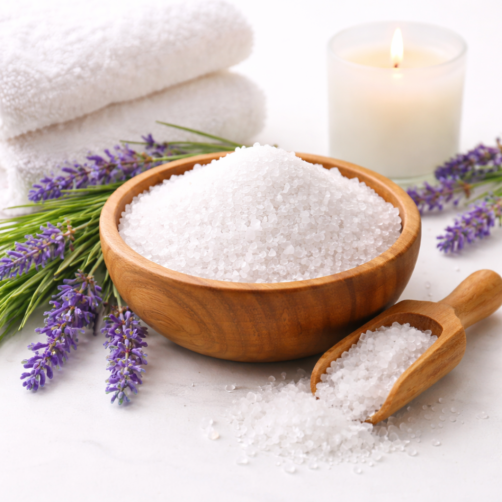Epsom salt is a mineral compound known as magnesium sulfate . It is a popular home remedy for soothing sore muscles, reducing stress, and improving plant health also help ease cramps and inflammation.