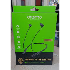 The Oraimo Necklace Lite (OEB-311) is a  wireless neckband offering up to 30 hours of playtime, 10mm drivers with HavyBass™ technology, and Bluetooth 5.3. It features call vibration alert dual-device