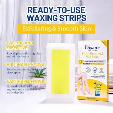 Disaar 20 Strips/Set Exquisite Girl Hair Removal Wax Strip