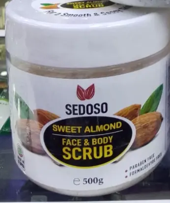 Sedoso Sweet Almond Face & Body Scrub 500g