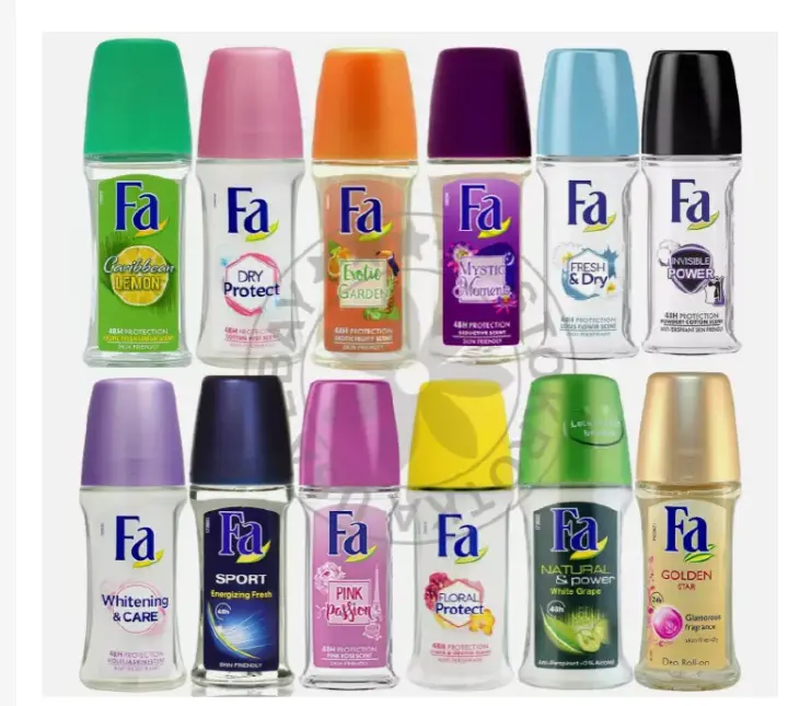 FA deodorant men and women roll on Anti perspirant 48H 50ml/1.7fl.oz