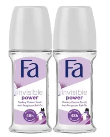 FA deodorant men and women roll on Anti perspirant 48H 50ml/1.7fl.oz
