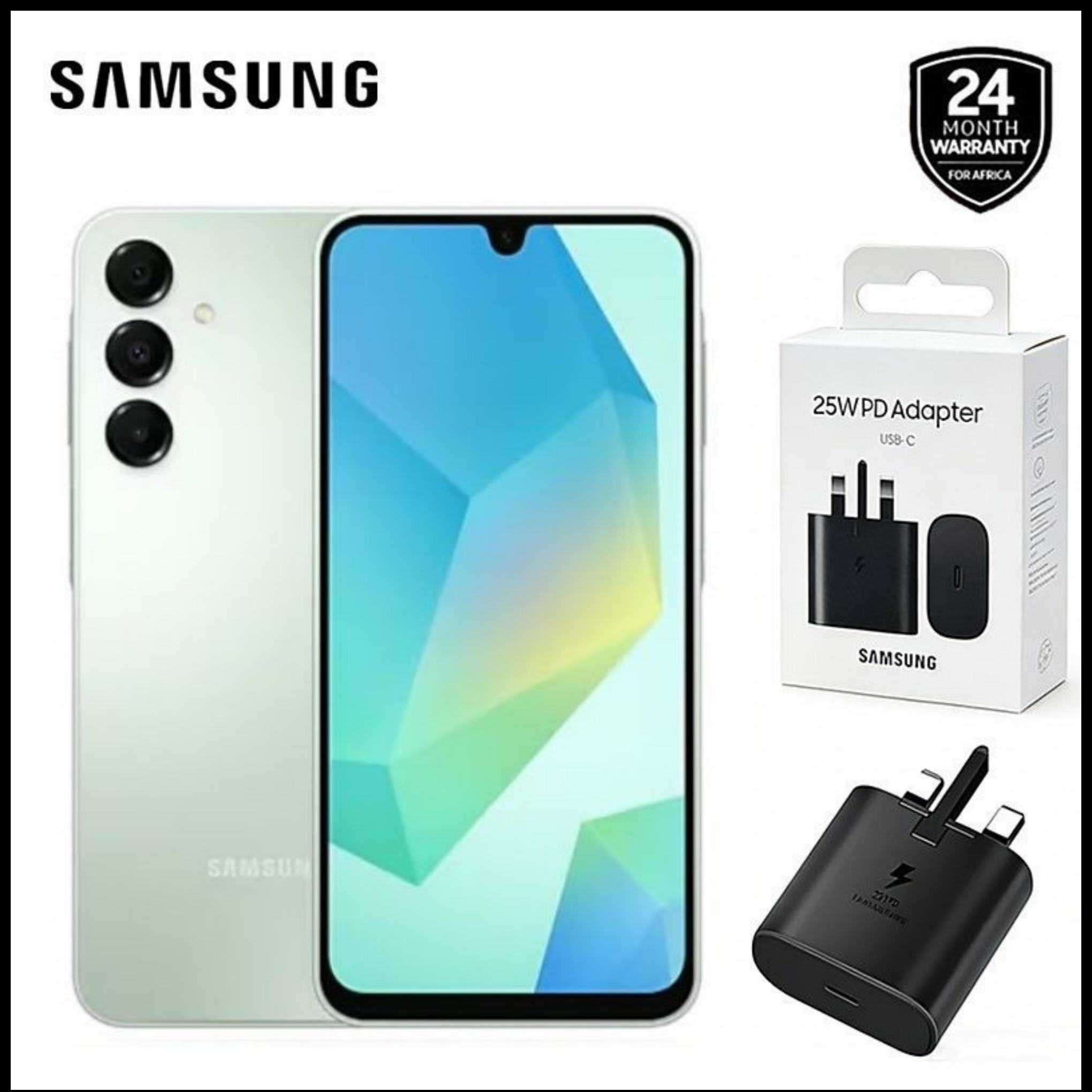 BRAND NEW  Samsung Galaxy A16 128GB+4GB 6.7" Super AMOLED D 50MP Triple Camera Android 14 Mediatek Helio G99 5000mAh 25W Type-C Charge Smart Phones phone samsung A16  A16 samsung+FREE GIFTS