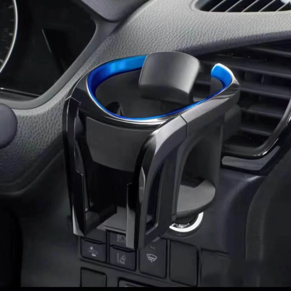 Adjustable Car Cup Holder Smartphone Support Stand Space-Saving Cup Mount Quick Installation Air Vent Mount Vehicles