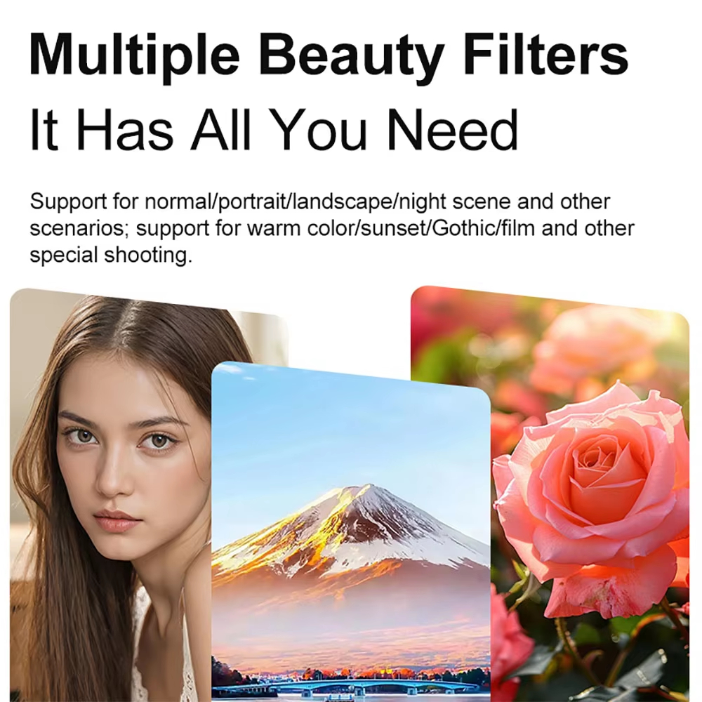 Retro CCD 24 Million Pixels Camcorder 4K Digital Camera 16x Zoom Compact Cameras Auto Focus for Adult Beginners Kids Photograph