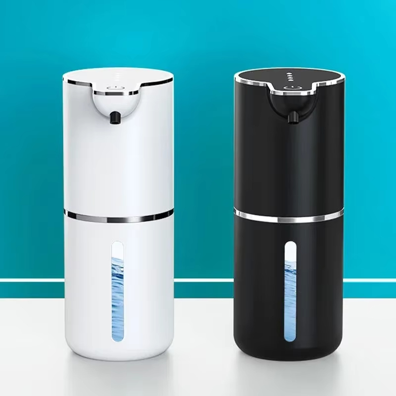 Waterproof Automatic Soap Dispenser 350ml Foaming Soap Dispenser Type C Rechargeable Electric Adjustable Foam Soap Dispenser