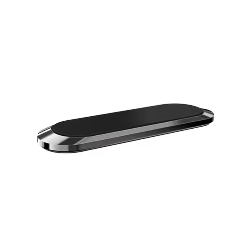Strip Metal Magnetic Phone Holder Magnetic Car Phone Holder Stand Zinc Alloy Magnet Car GPS Support Mount Cellphone Holder Stand