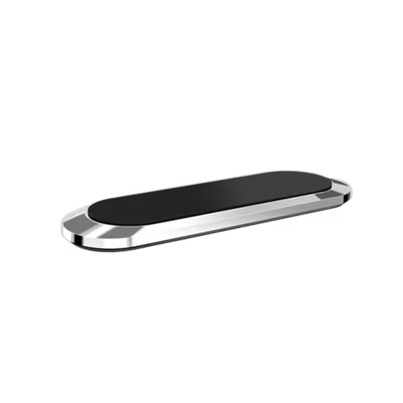 Strip Metal Magnetic Phone Holder Magnetic Car Phone Holder Stand Zinc Alloy Magnet Car GPS Support Mount Cellphone Holder Stand