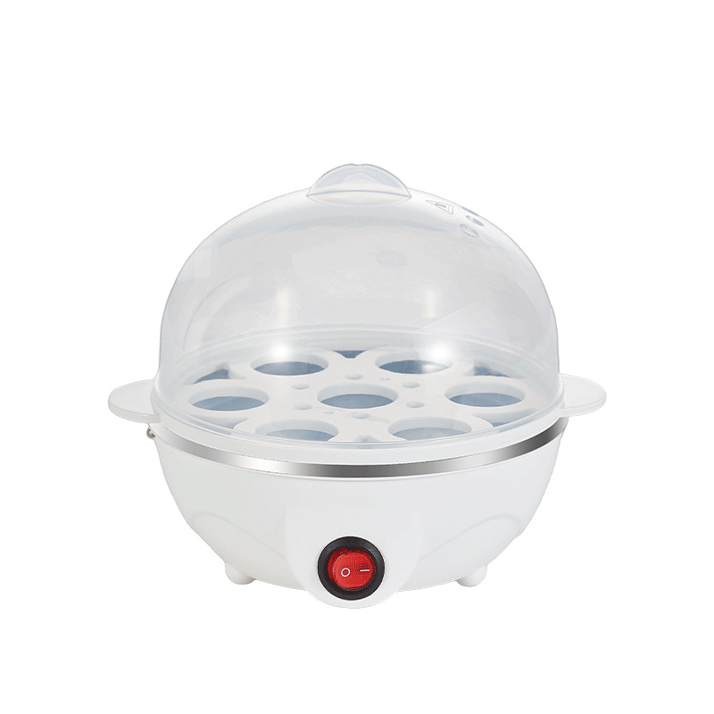 Egg Cooker Automatic Power Off Home 7 Eggs Multi-Functional Steamed Egg Custard Boiled Egg Machine Breakfast Artifact