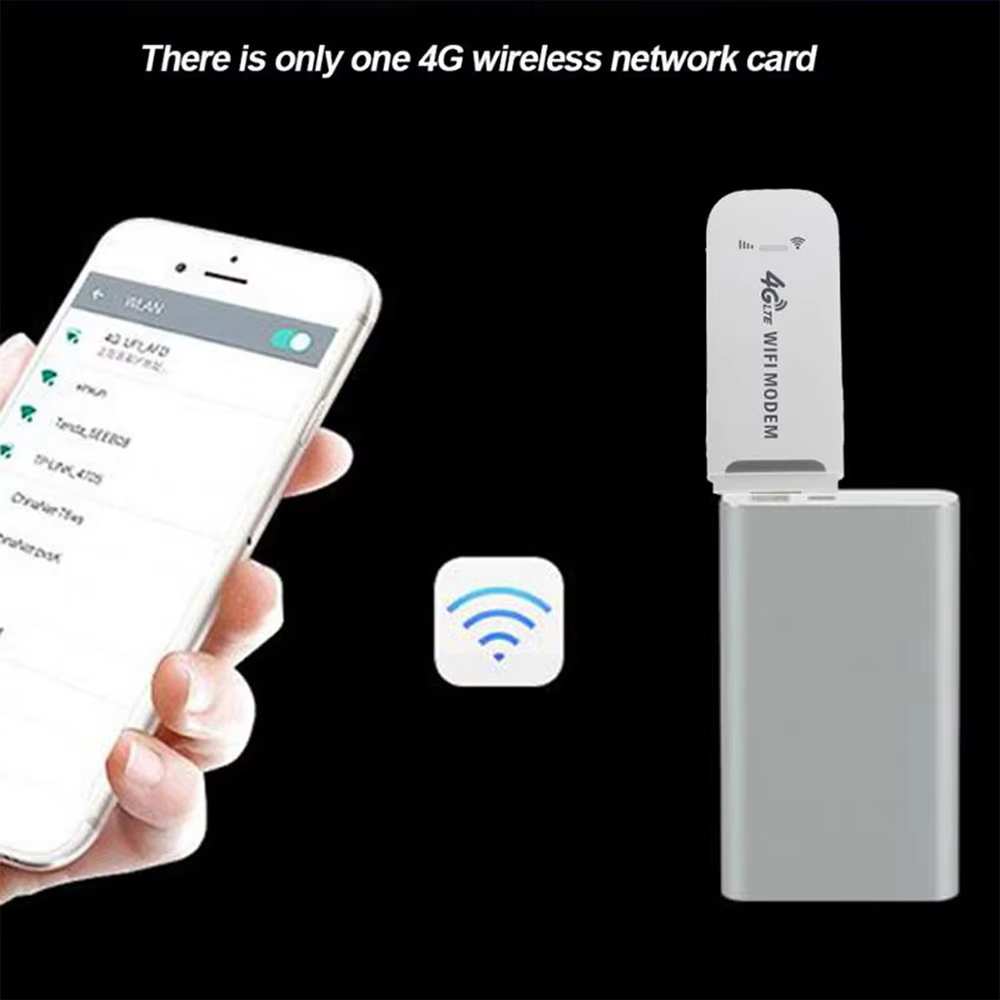 USB Dongle Mobile Broadband Wireless Router 4G LTE Modem Stick Wireless 150Mbps 4G Sim Card Home Office Wireless WiFi Adapter