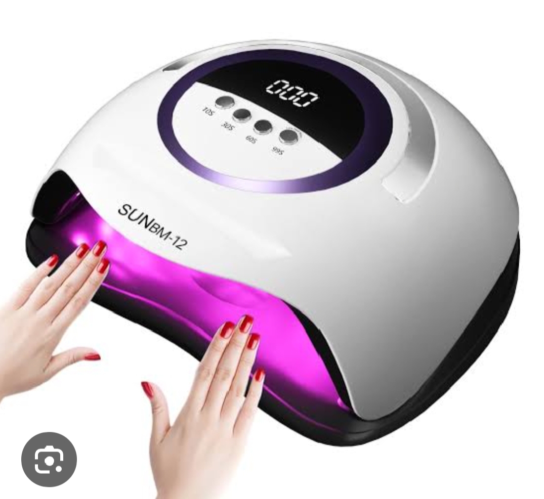 sun Bm-12 300w Portable Nail Light Fast Curing Gel Polish Professional Nail Dryer UV LED Nail Lamp With Phone Holder