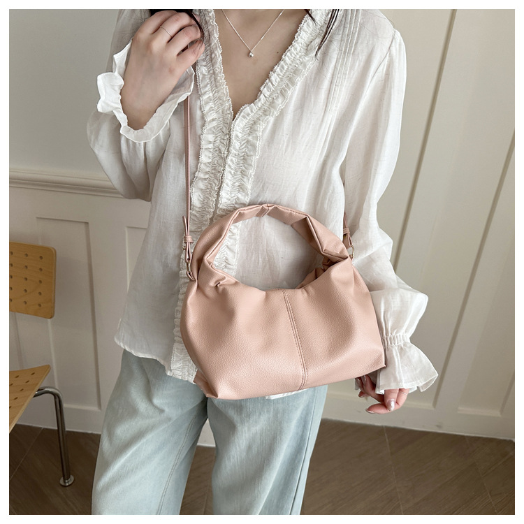 Solid Color Top Clutch Bag Stylish Twist Square Bag Simple and Versatile Commute Bolso Mujer Designer Bags Lady Handbag Purses B0262