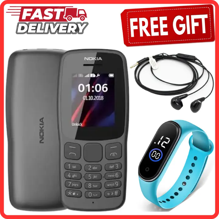 LIMITED DISCOUNT 🔥🔥🔥🔥LIMITED DISCOUNT !!!Nokia 106 Original Nokia Phone 800 mAh 1.77`` Dual SIM Cards Unlocked Cheap Durable Brand New Phone Classic Feature phone kabambe/ Featured phone katululu