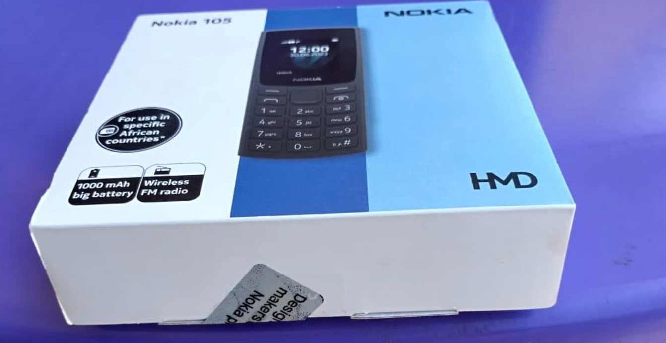 LIMITED DISCOUNT💃🏻💃🏻🔥🔥 !! BRAND NEW NOKIA 105 HMD  SIM CARD FEATURE PHONE WITH Bluetooth /Wireless FM/SD Slot kabambe/katululu/mulika mwizi/button feature phone